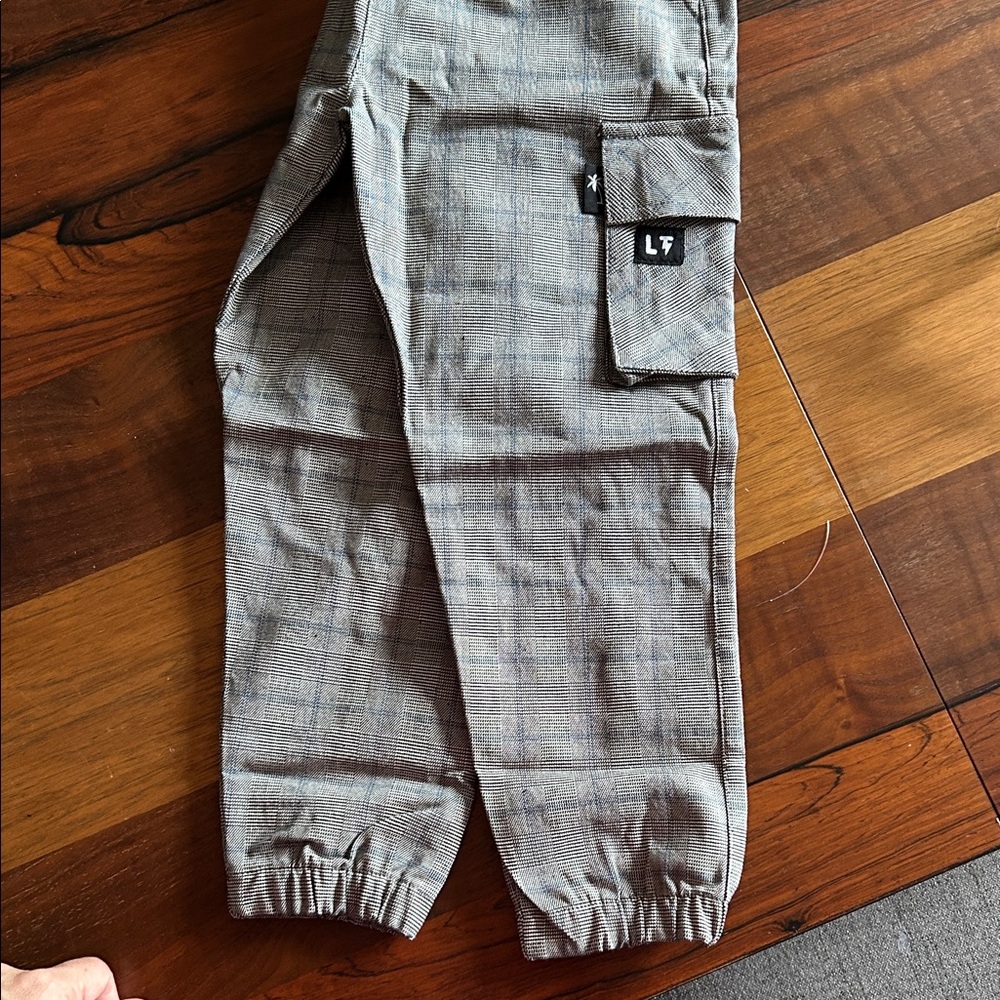 Never worn Little Trouble  Stylish Gray Cargo Pants